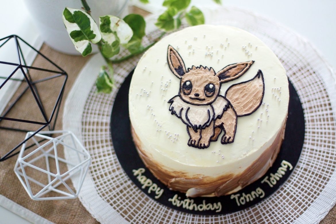 “Eevee” Pokemon Cake Rollpublic